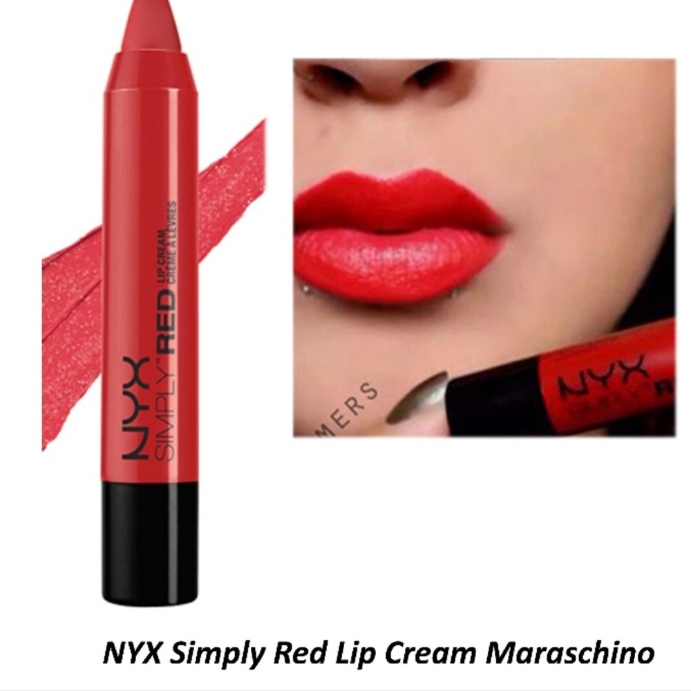 NWT Simply Red Maraschino lip cream